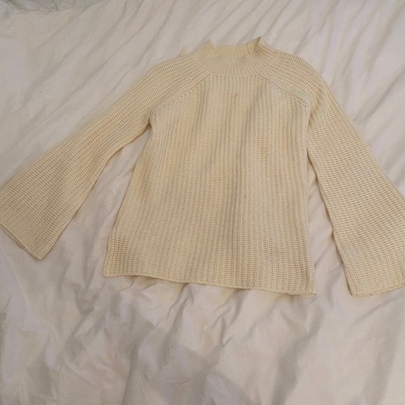 ADD ON ROSE Knit wool sweater